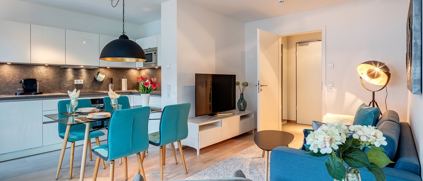 appartement München Sendling 02 salle de séjour 10973