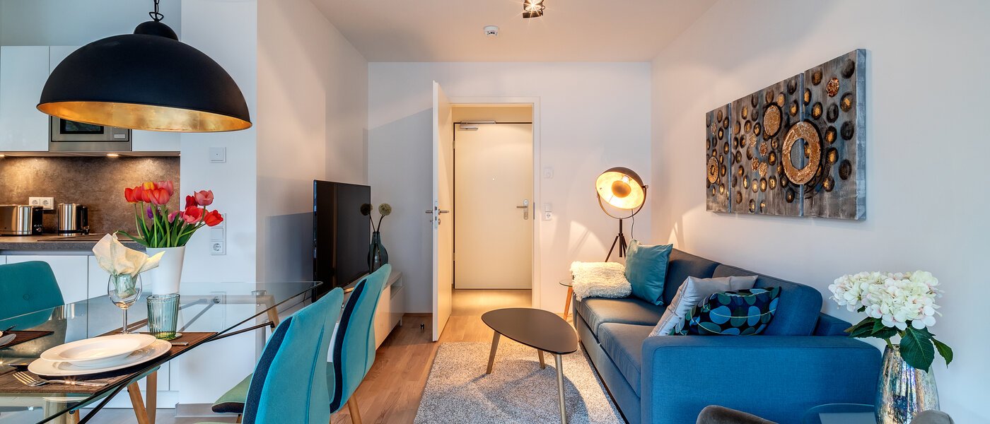 appartement München Sendling 03 salle de séjour 10973