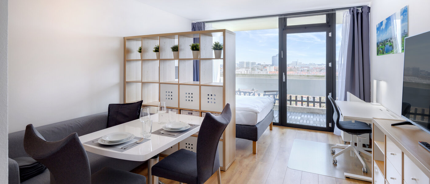 appartement München Schwabing-West 01 pièce à vivre 10978