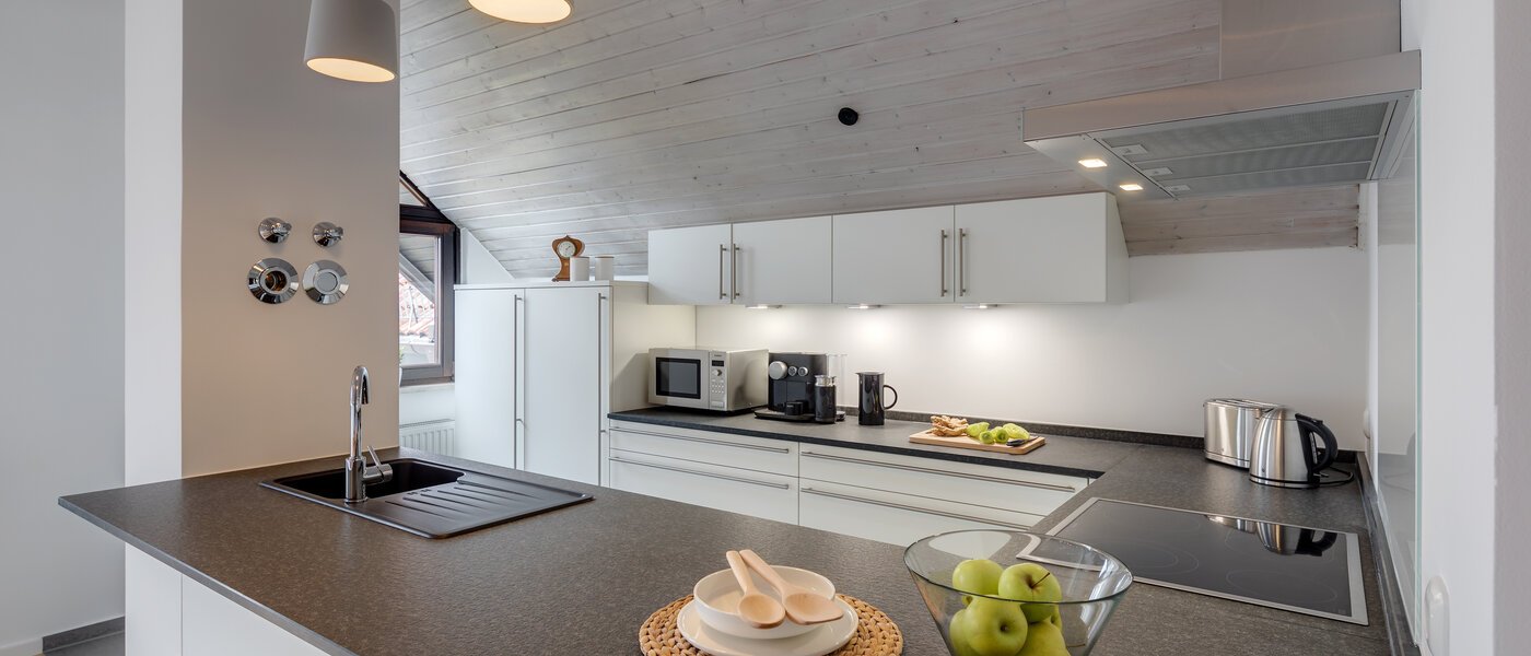 appartement style maisonnette München Oberföhring 02 cuisine 10997