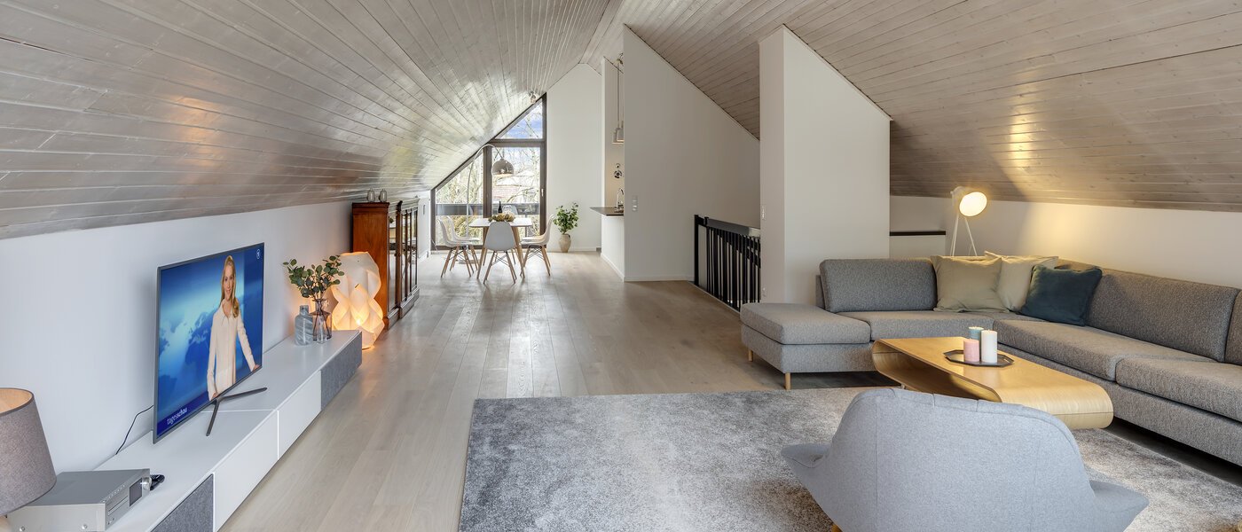 appartement style maisonnette München Oberföhring 02 pièce à vivre 10997