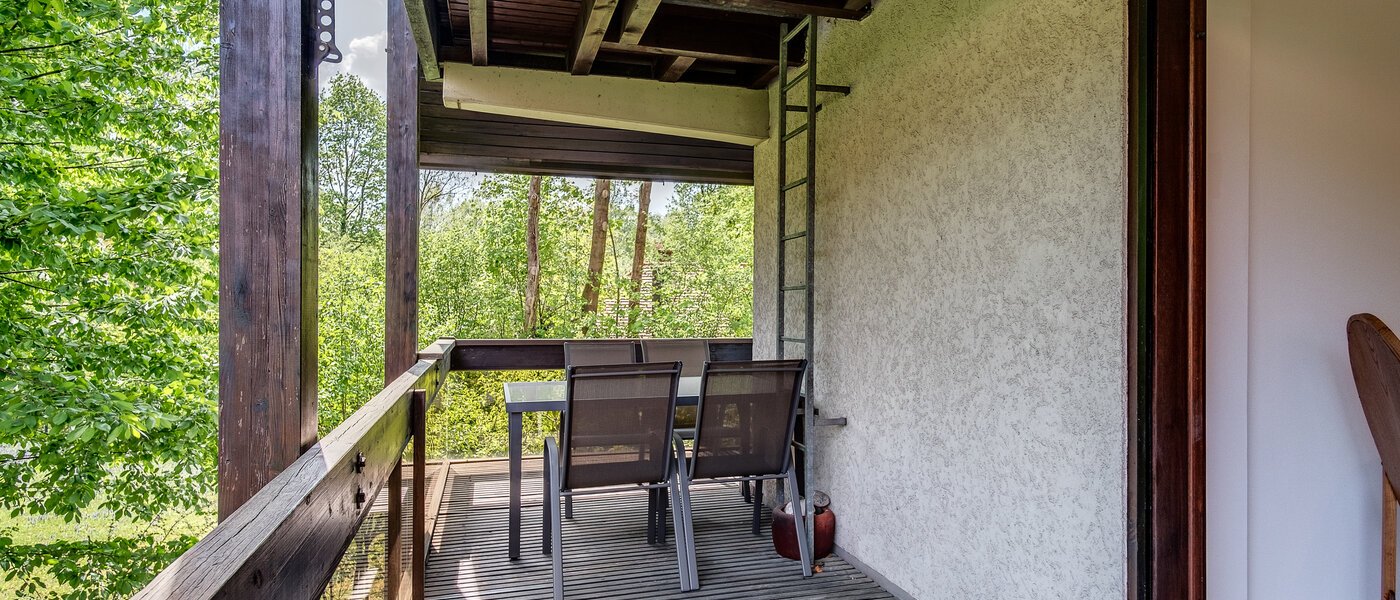 appartement style maisonnette München Oberföhring 02 2e balcon 10997