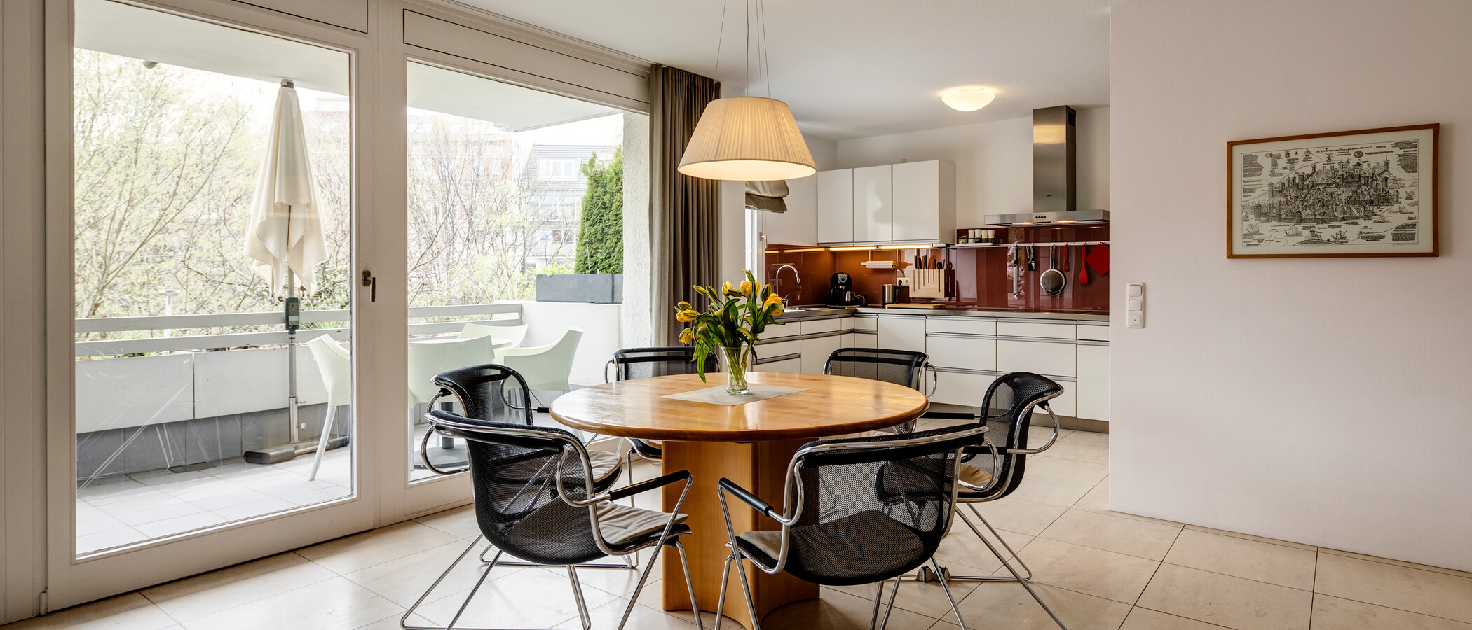 appartement style maisonnette München Schwabing-West (rund um den Hohenzollernplatz) 01 salle à manger 11000