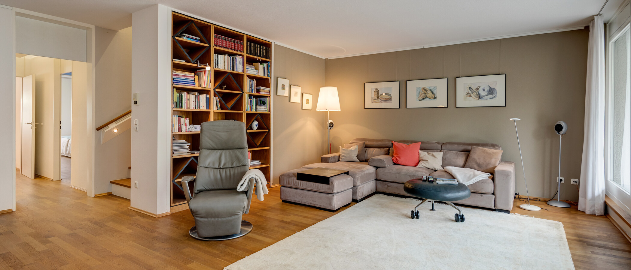 appartement style maisonnette München Schwabing-West (rund um den Hohenzollernplatz) 02 salle de séjour 11000
