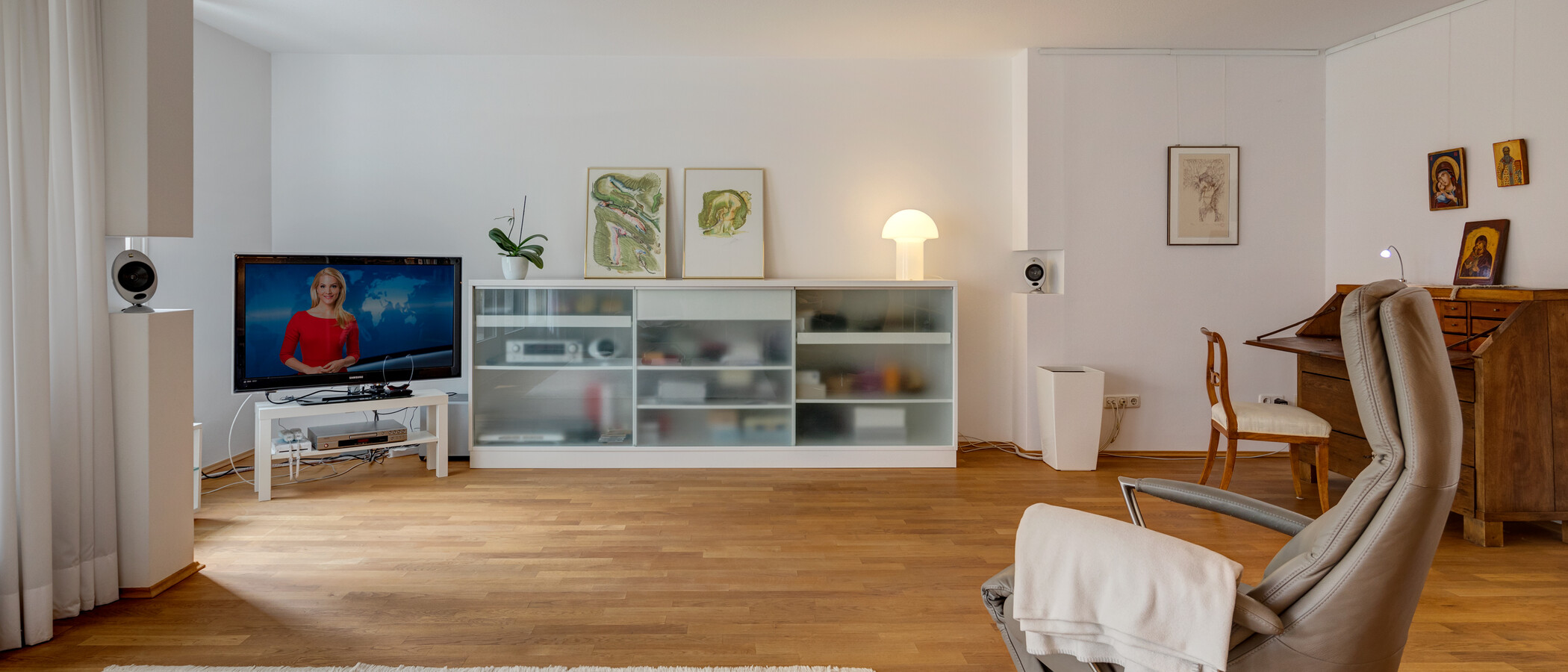 appartement style maisonnette München Schwabing-West (rund um den Hohenzollernplatz) 04 salle de séjour 11000