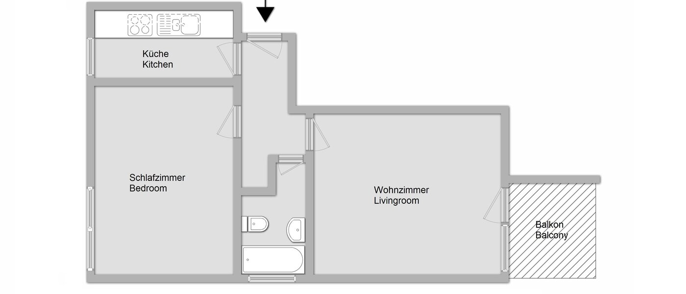 appartement München Neuhausen 01 plan d'étage 11009