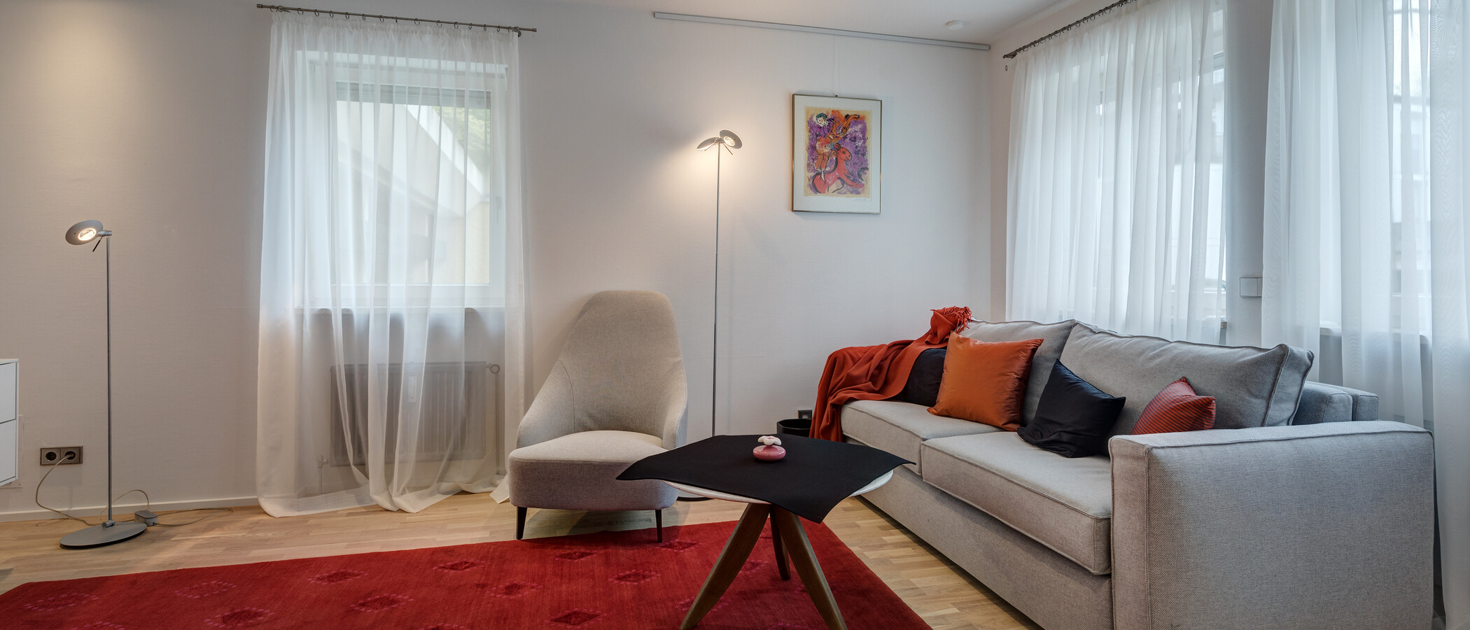 appartement München Herzogpark 02 salle de séjour 11014