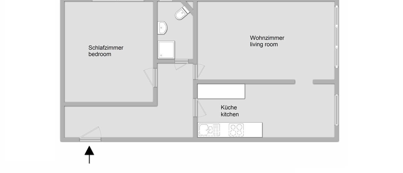 appartement München Schwabing-West (rund um den Bonner Platz) 01 plan d'étage 11020