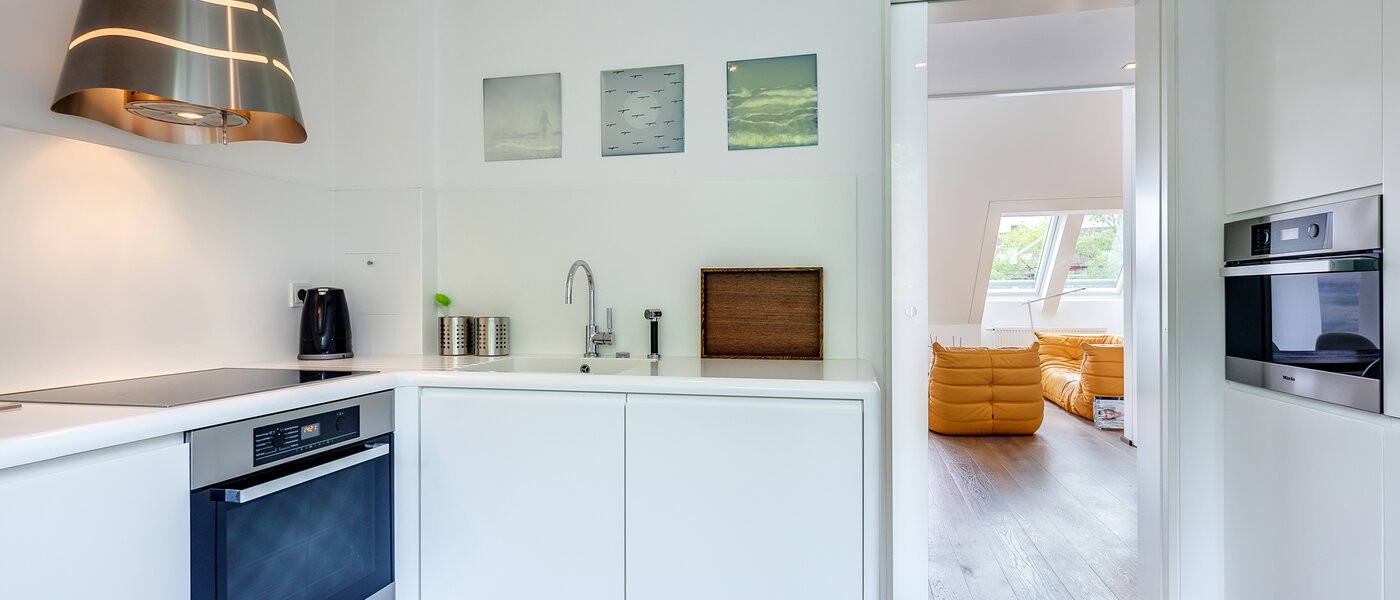 appartement avec mezzanine München Au 03 cuisine 11032