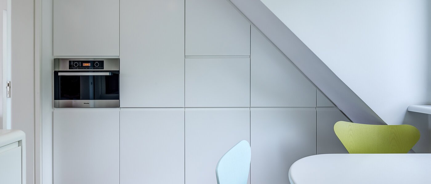 appartement avec mezzanine München Au 04 cuisine 11032