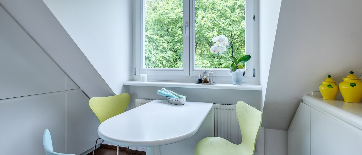 appartement avec mezzanine München Au 05 cuisine 11032