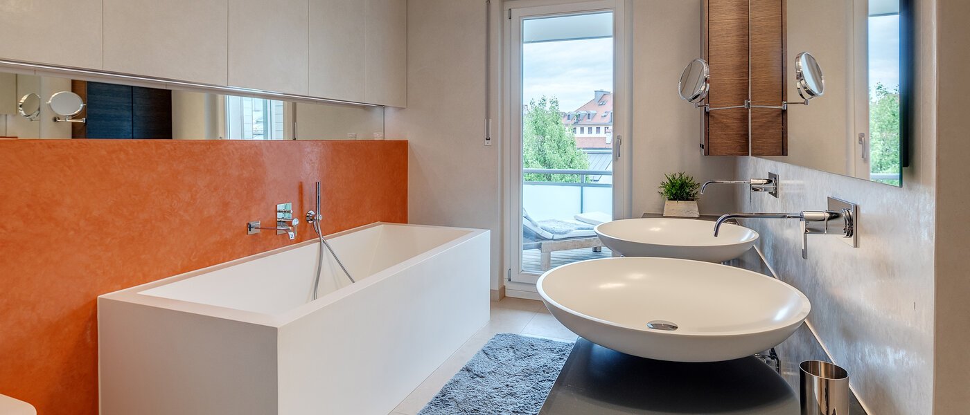 appartement avec mezzanine München Au 01 salle de bain 11032