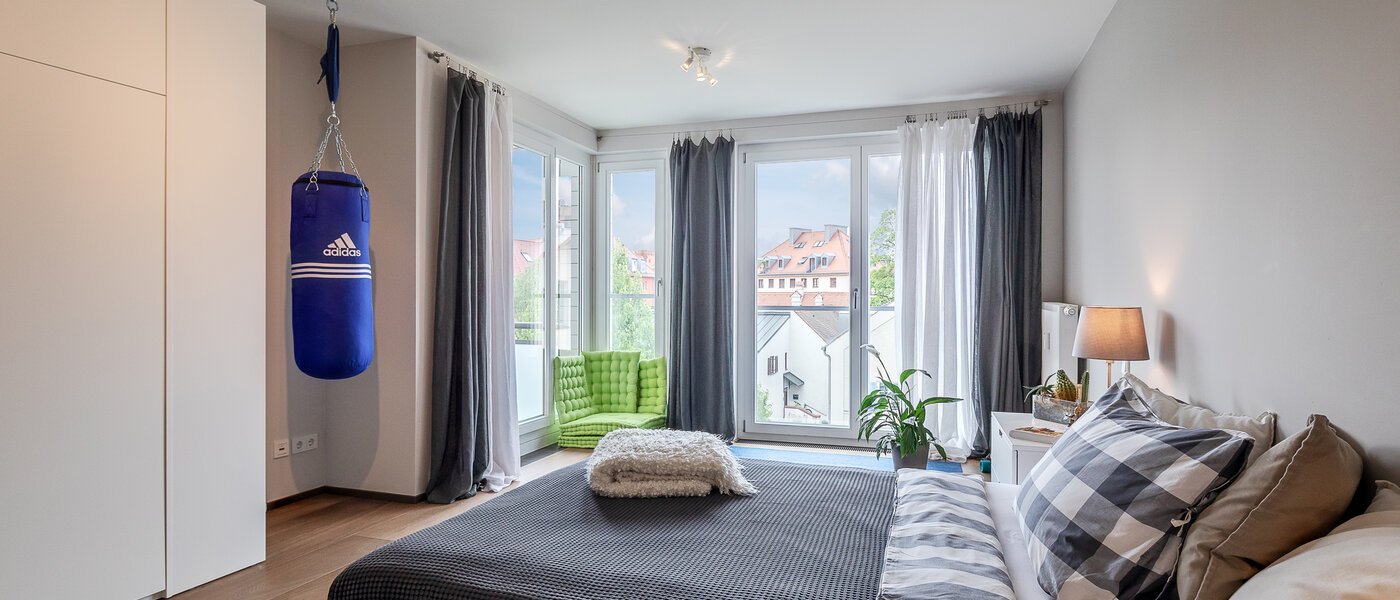 appartement avec mezzanine München Au 02 2ième chambre 11032