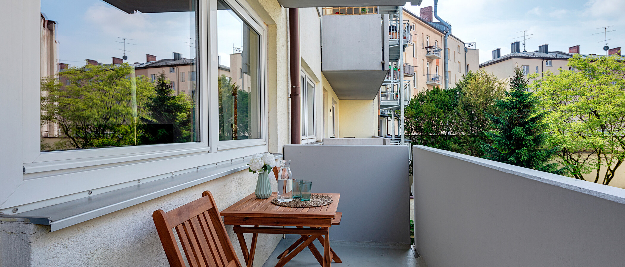 appartement München Isarvorstadt 01 balcon 11049
