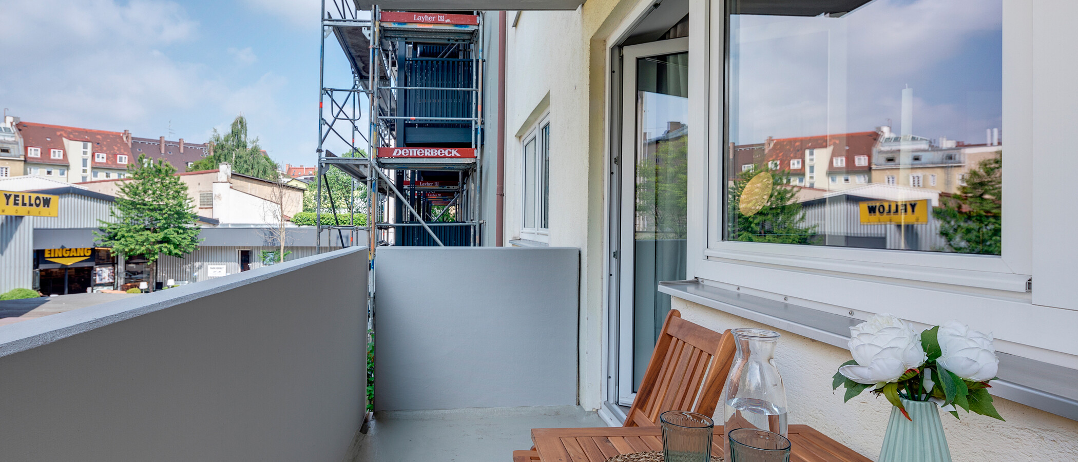 appartement München Isarvorstadt 02 balcon 11049