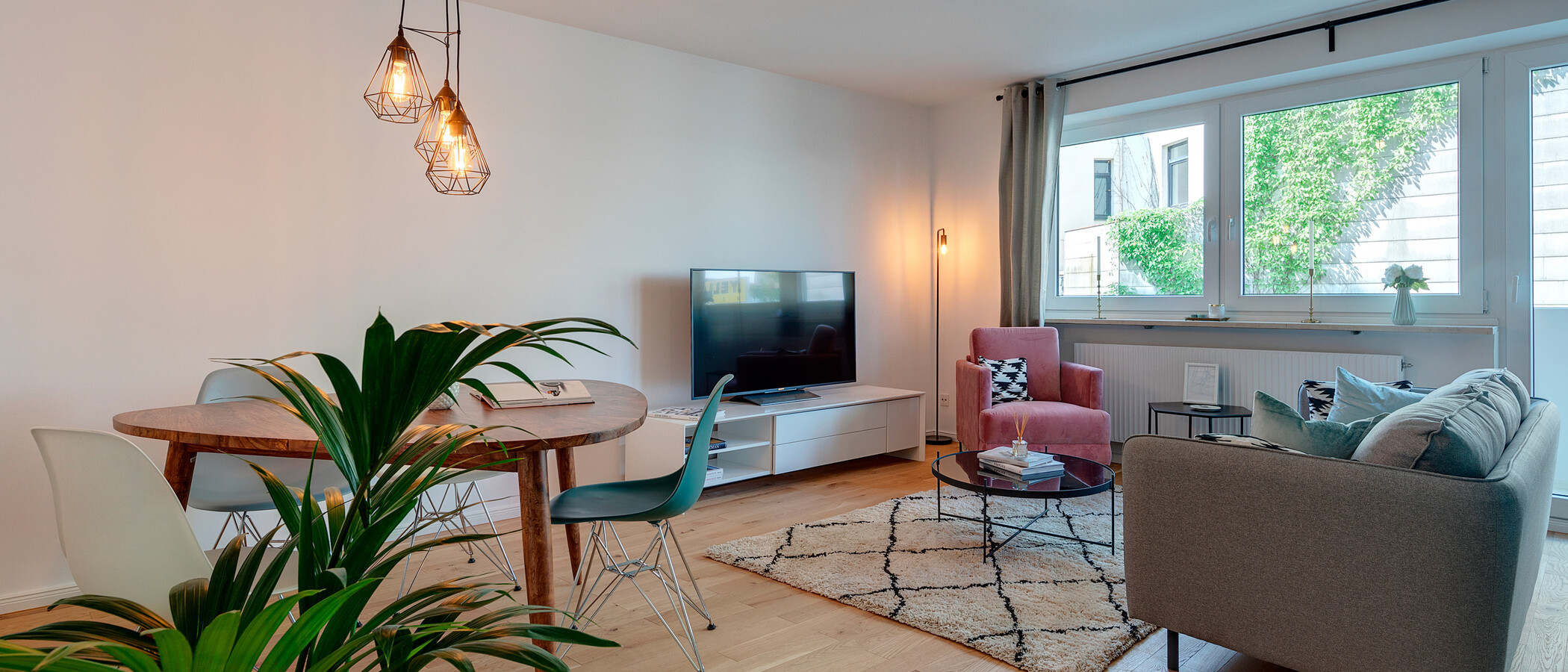 appartement München Isarvorstadt 02 salle de séjour 11049