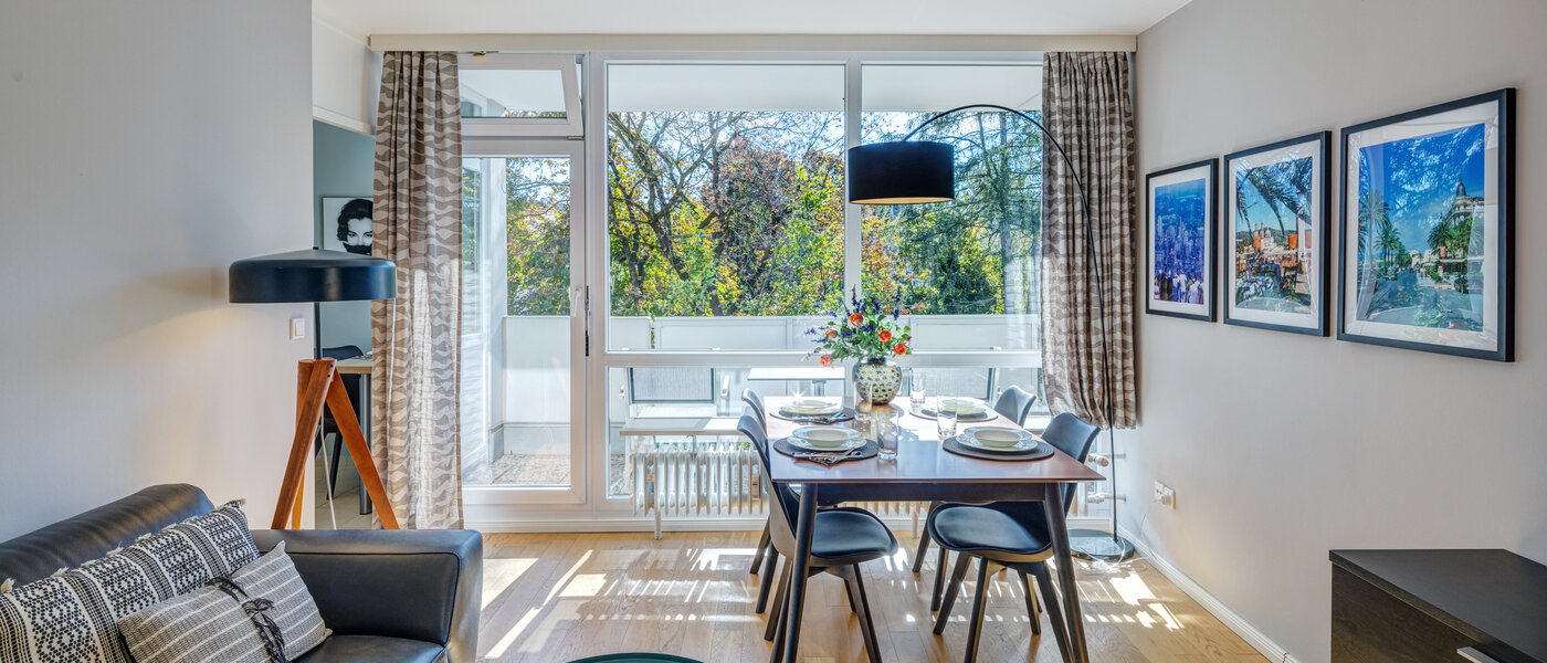 appartement München Nymphenburg 01 pièce à vivre 11055