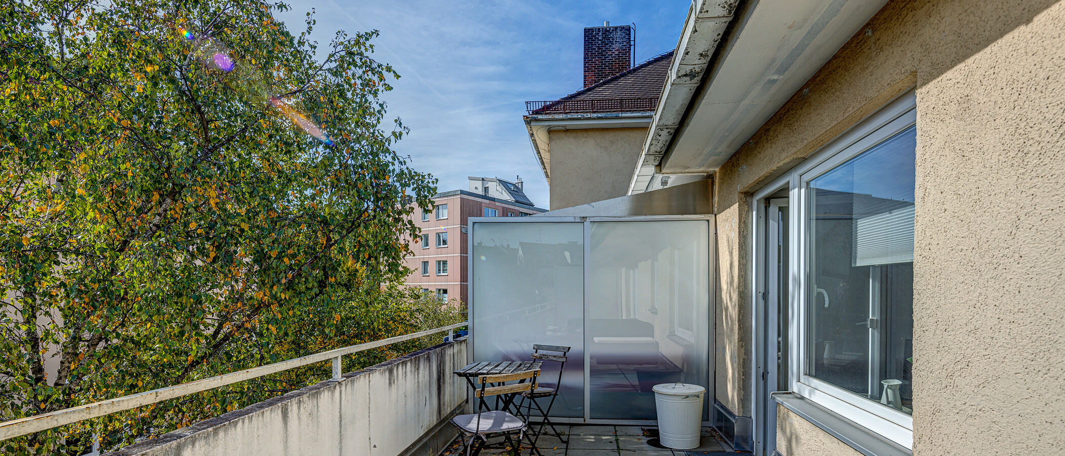 appartement München Untergiesing 03 terrasse sur le toit 11056