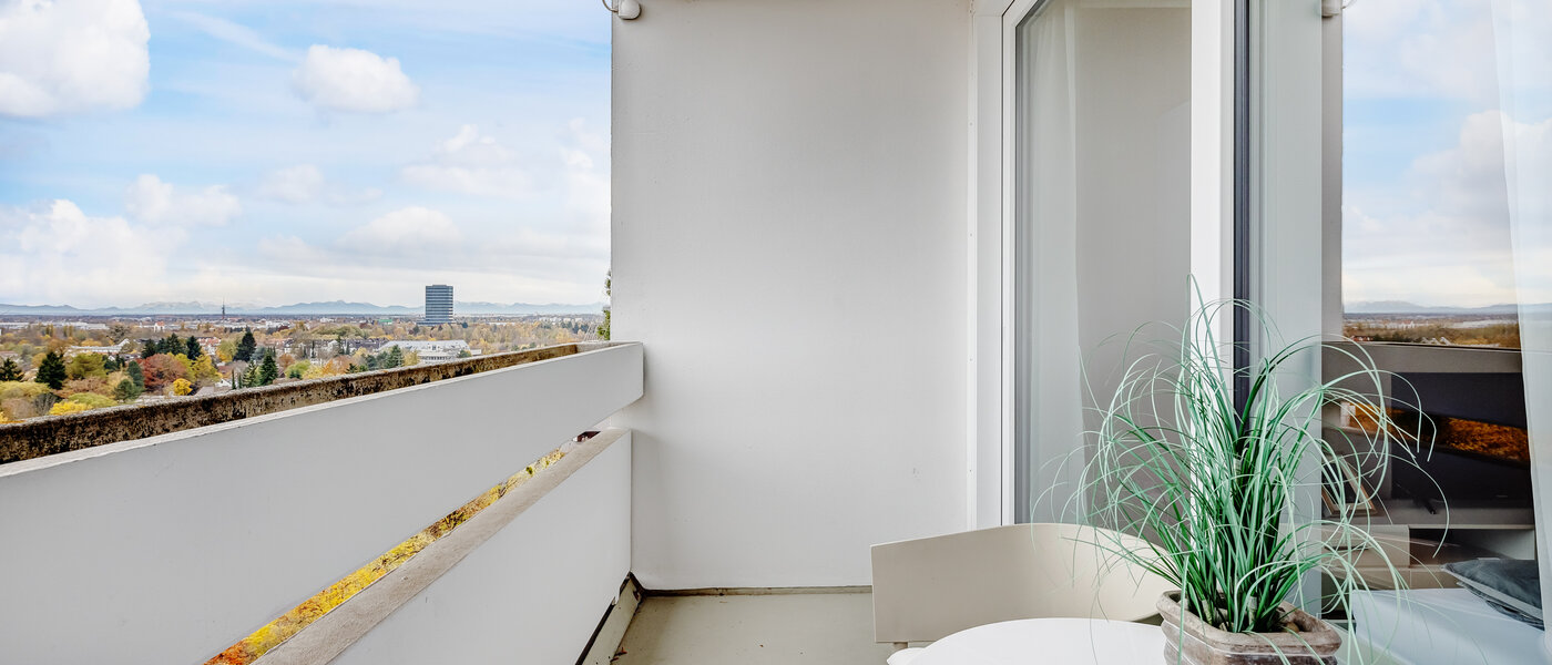 appartement München Arabellapark 02 balcon 11073