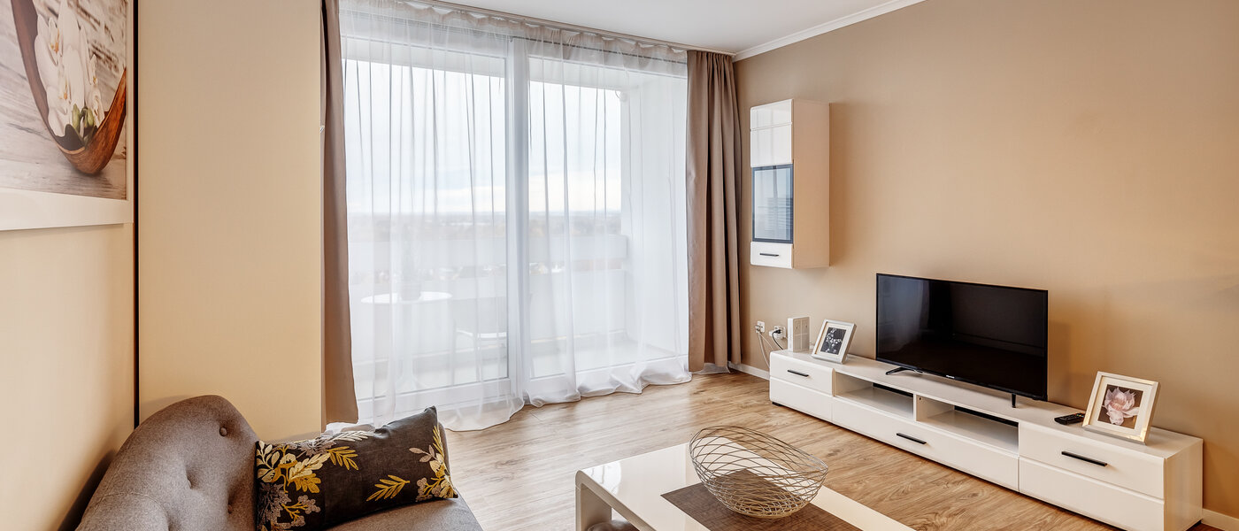 appartement München Arabellapark 02 pièce à vivre 11073