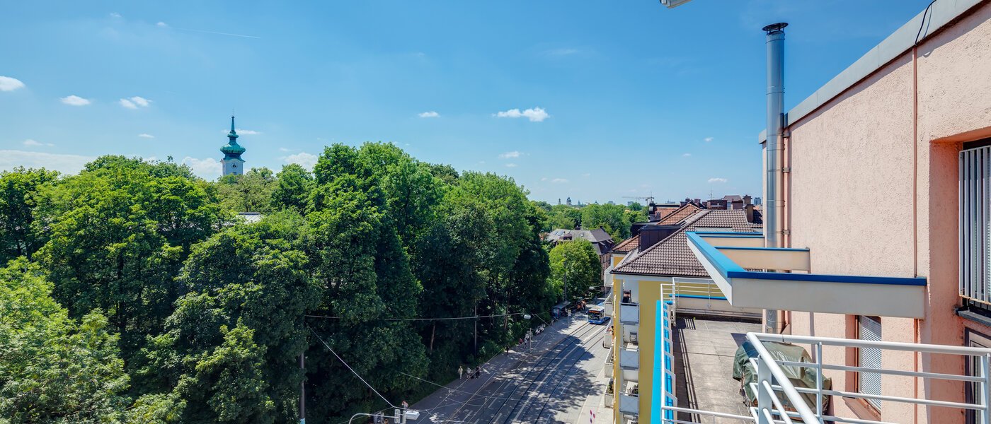 appartement avec terrasse sur le toit München Bogenhausen 03 vue 11076