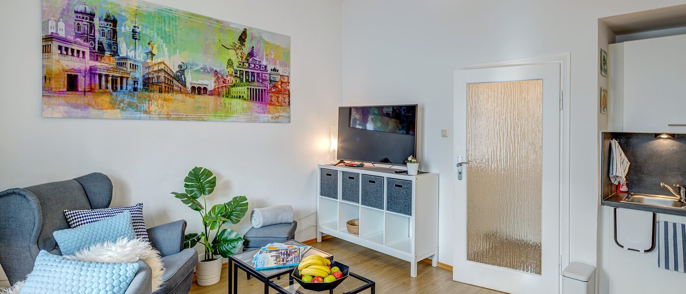 appartement München Lehel 02 pièce à vivre 11085