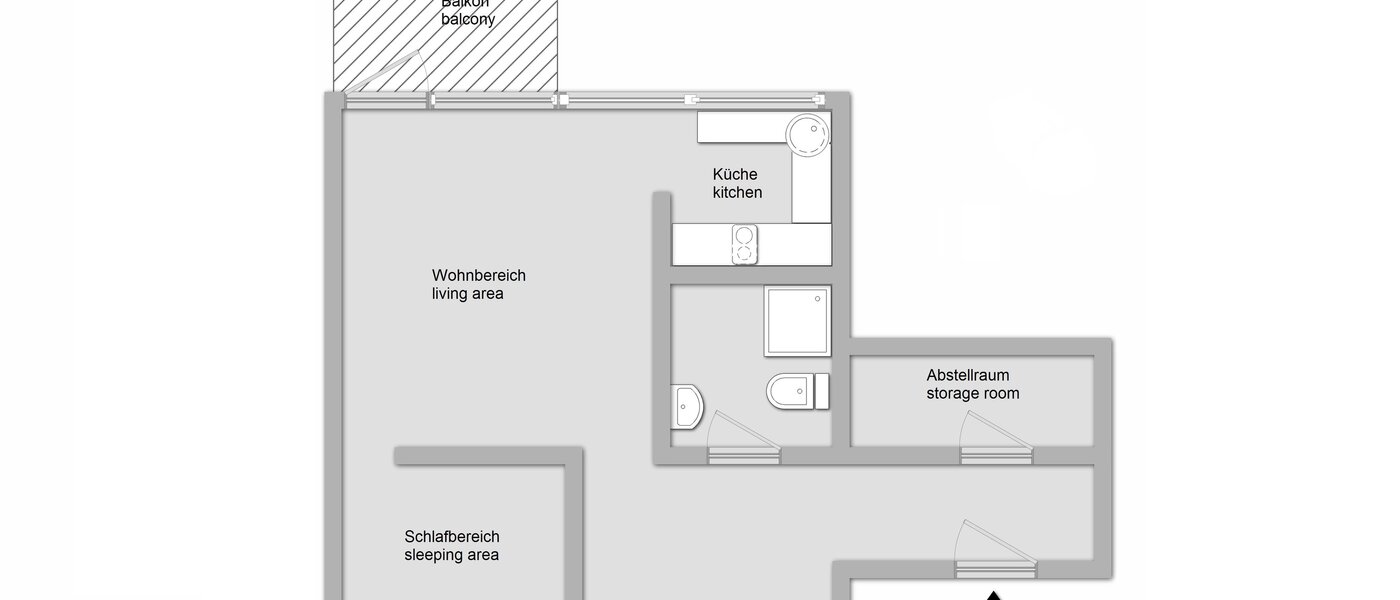 appartement München Au 01 plan d'étage 11089