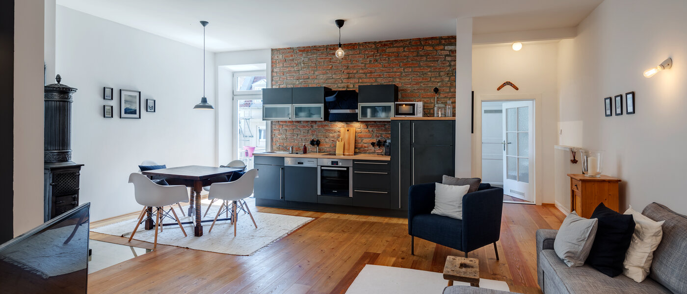 appartement München Haidhausen 01 pièce à vivre 11109