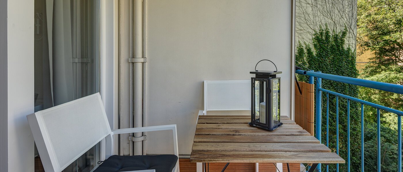 appartement München Lehel 03 balcon 11122
