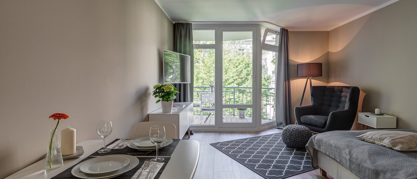 appartement München Lehel 01 pièce à vivre 11122