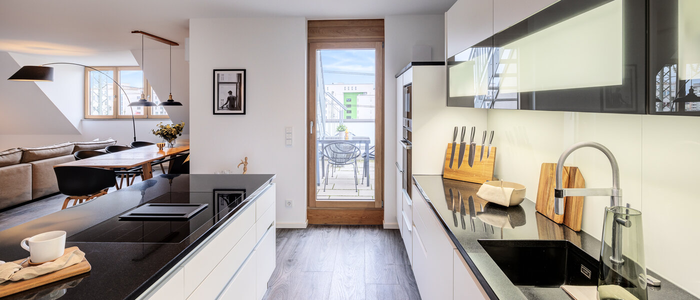 appartement style maisonnette München Pasing 02 cuisine 11136