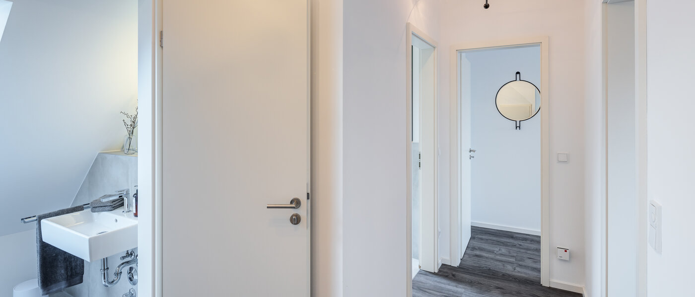 appartement style maisonnette München Pasing 05 entrée/couloir 11136