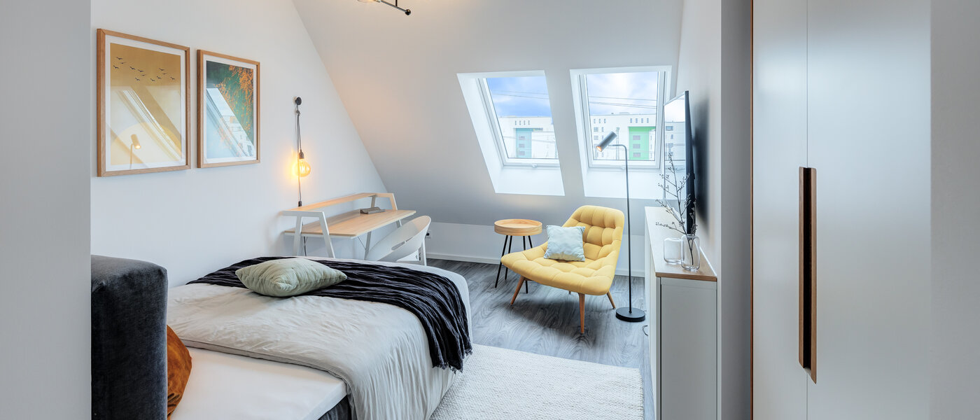 appartement style maisonnette München Pasing 01 3ième chambre 11136