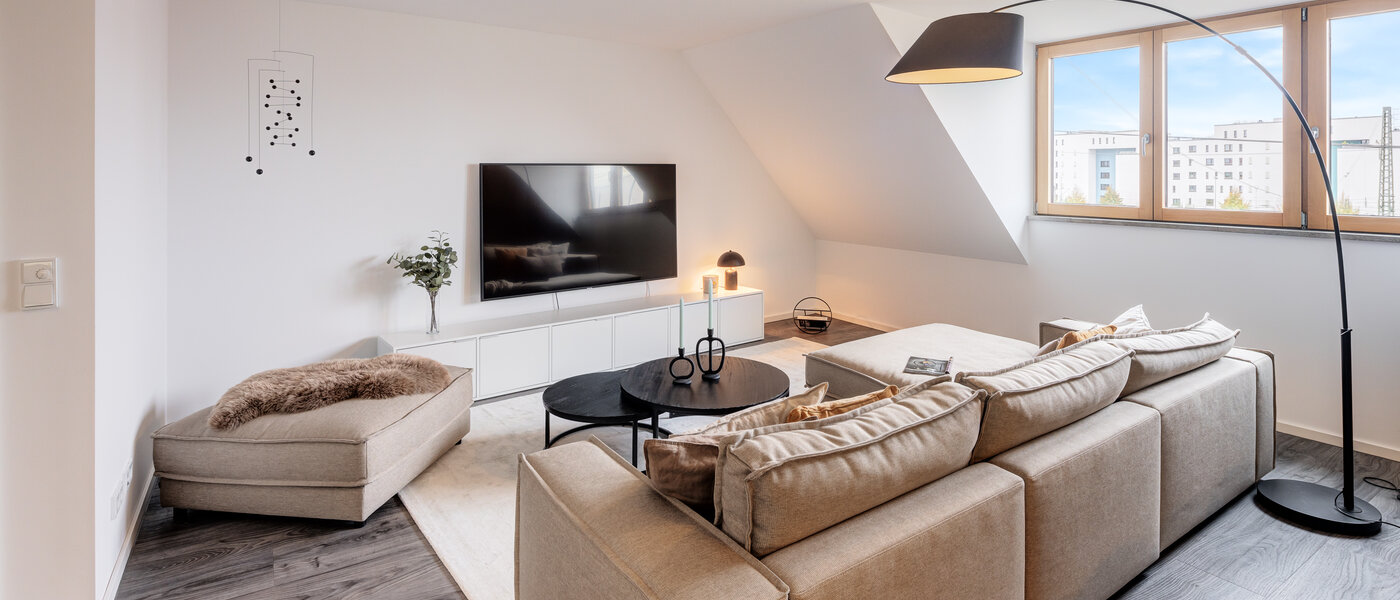 appartement style maisonnette München Pasing 02 pièce à vivre 11136