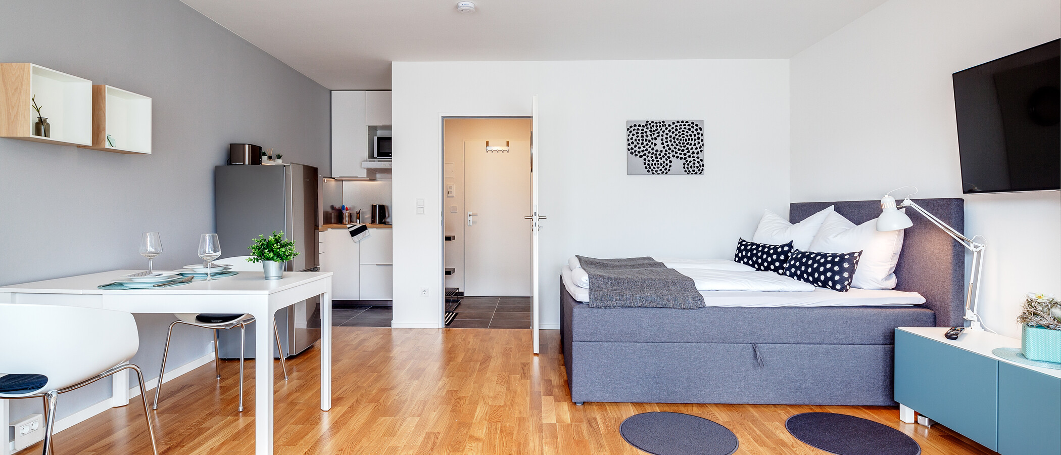 appartement München Neuhausen 01 pièce à vivre 11167