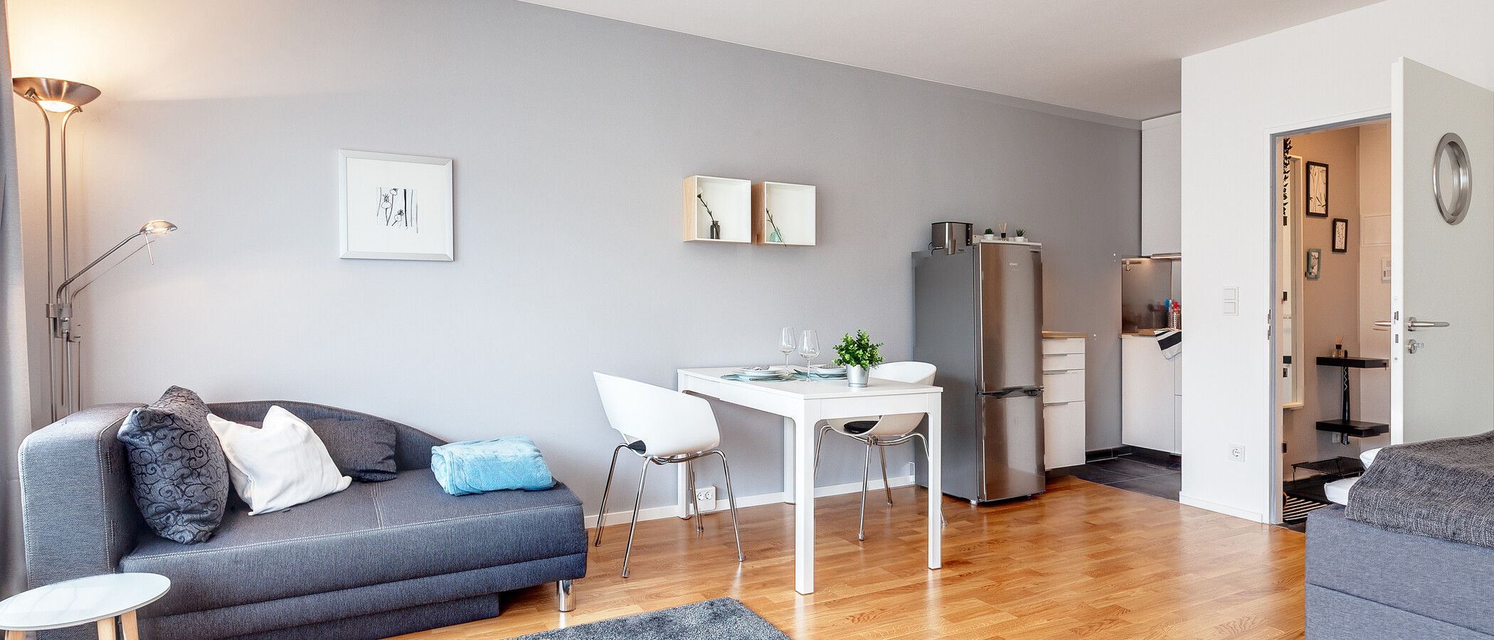 appartement München Neuhausen 02 pièce à vivre 11167