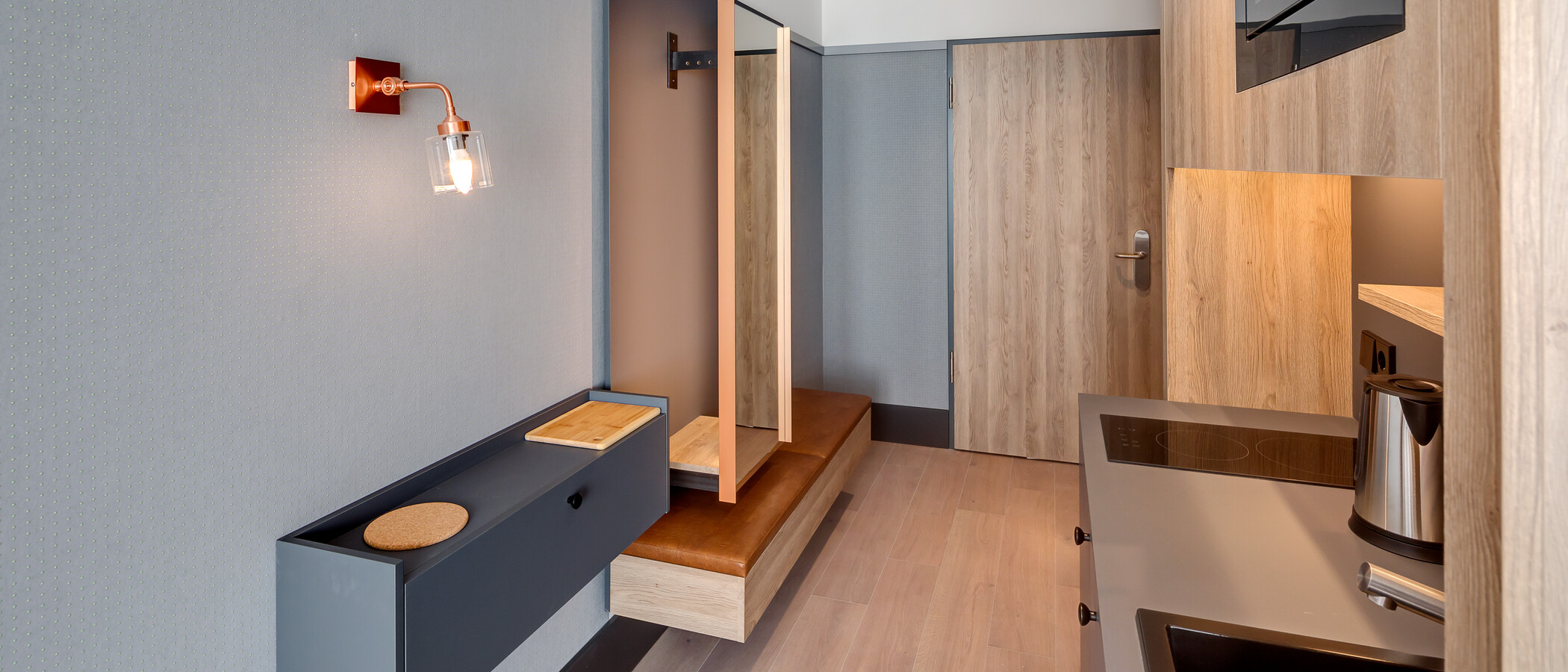studio Ismaning 02 entrée/couloir 11198
