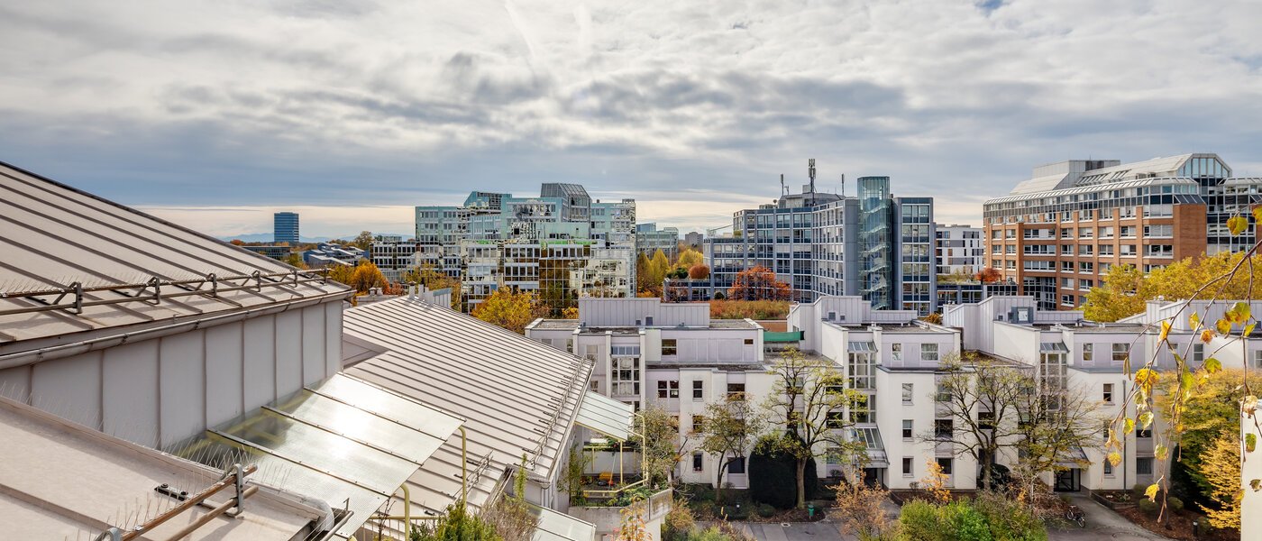 appartement avec terrasse sur le toit München Arabellapark 01 vue 11226