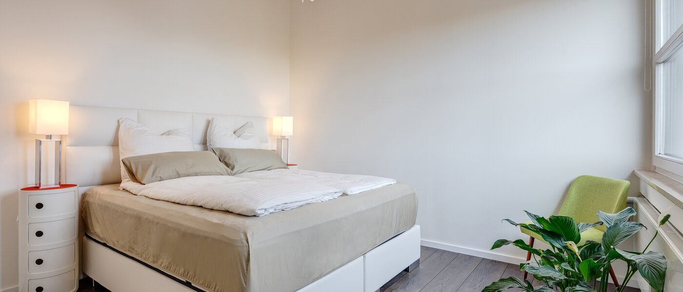 appartement avec terrasse sur le toit München Arabellapark 02 chambre 11226