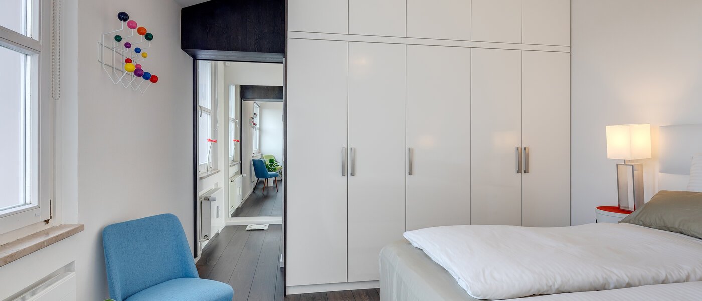 appartement avec terrasse sur le toit München Arabellapark 04 chambre 11226