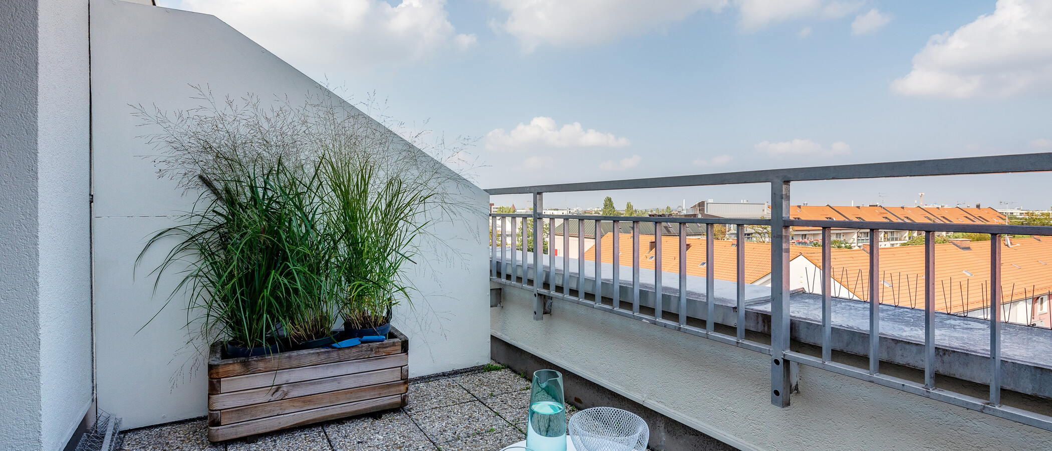 appartement München Milbertshofen 02 2ième terrasse sur le toit  11227
