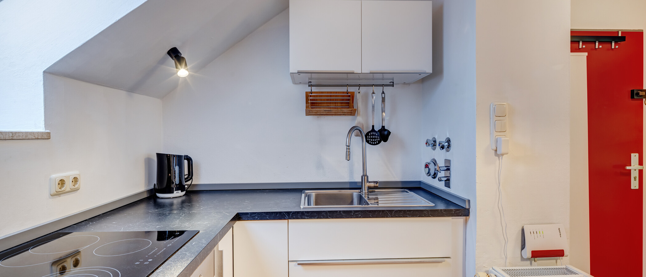 appartement avec terrasse sur le toit München Schwabing-Nord (zw. Leopoldstraße & Englischen Garten) 03 cuisine 11235