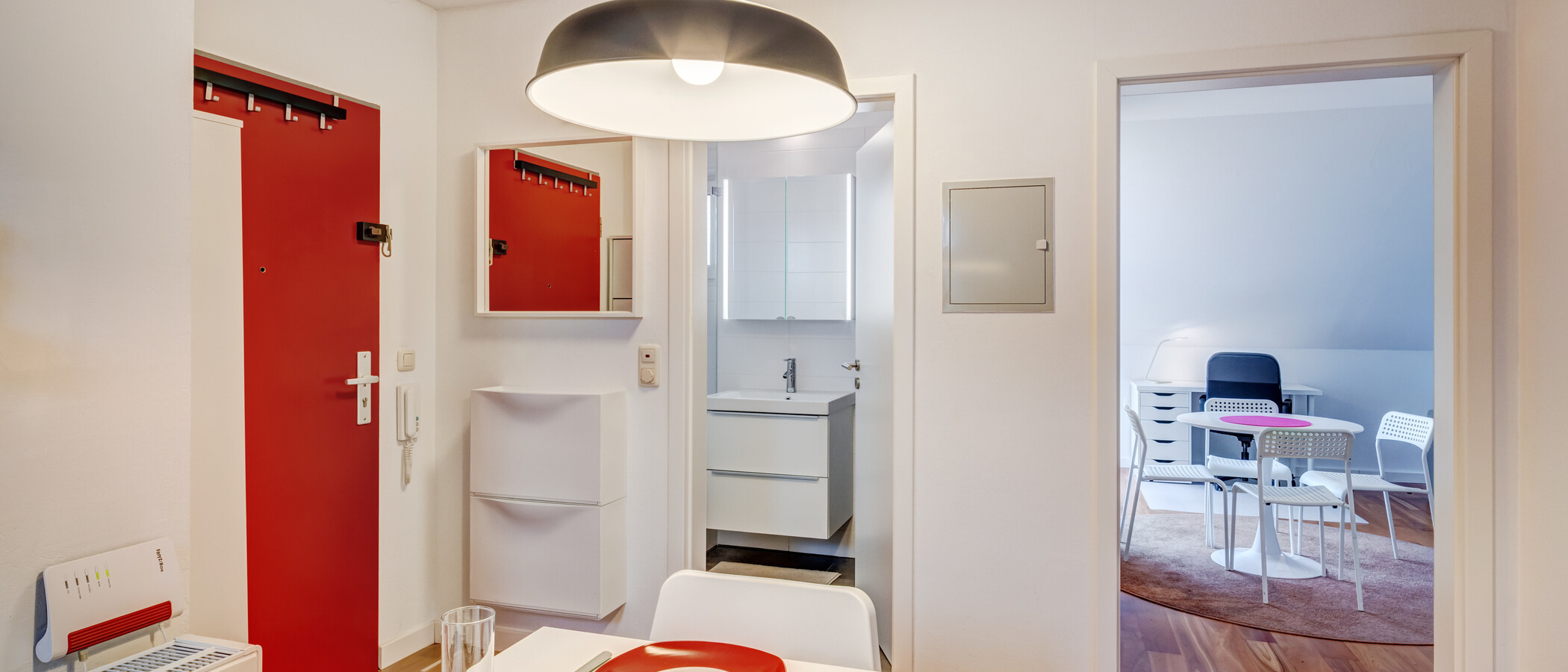 appartement avec terrasse sur le toit München Schwabing-Nord (zw. Leopoldstraße & Englischen Garten) 01 entrée/couloir 11235