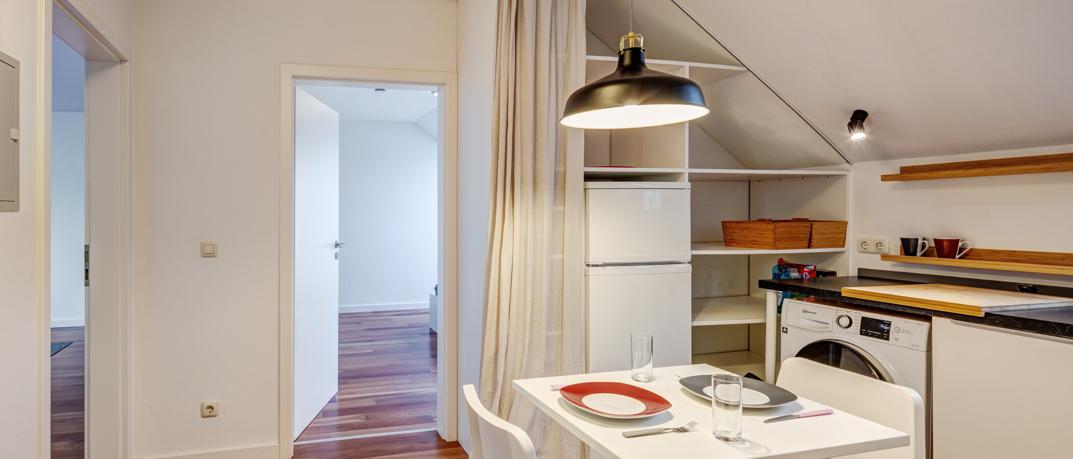 appartement avec terrasse sur le toit München Schwabing-Nord (zw. Leopoldstraße & Englischen Garten) 03 entrée/couloir 11235