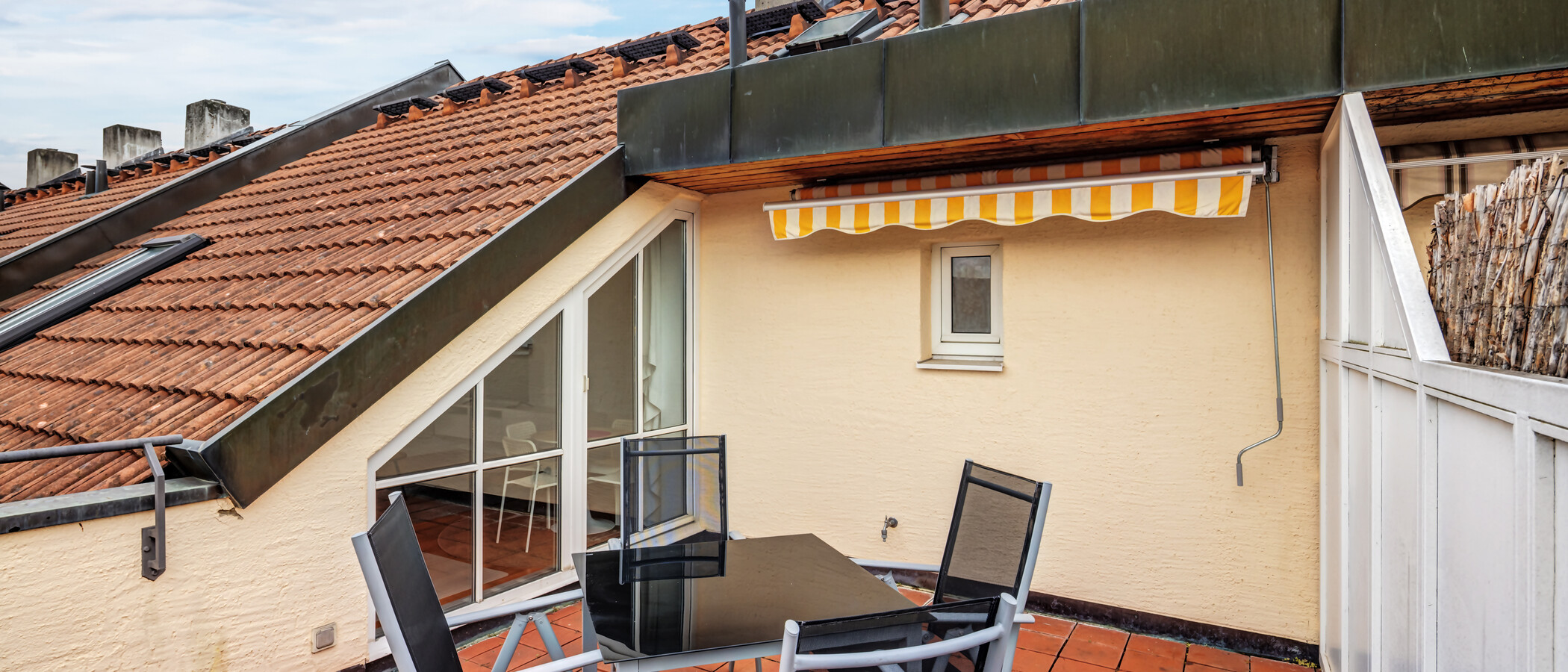 appartement avec terrasse sur le toit München Schwabing-Nord (zw. Leopoldstraße & Englischen Garten) 02 terrasse sur le toit 11235