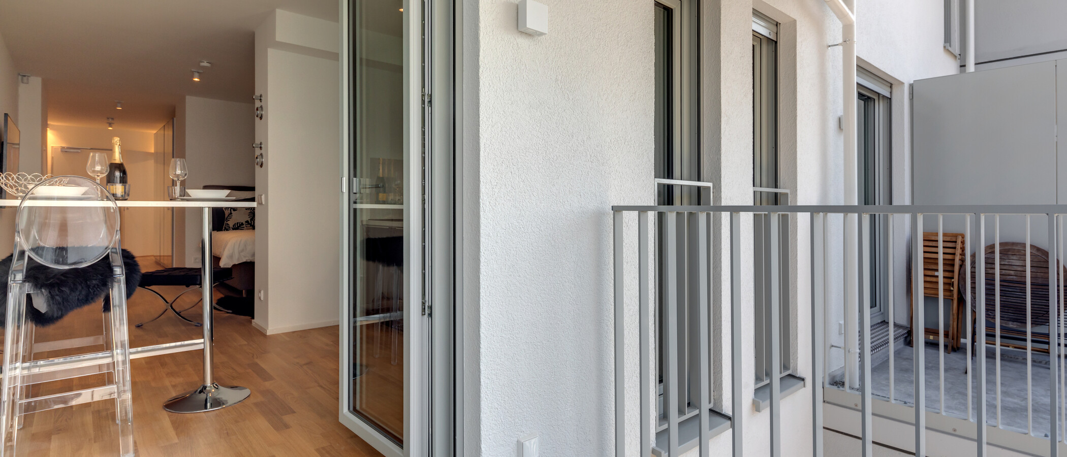 appartement München Schwabing (rechts der Leopoldstraße) 02 balcon 11242
