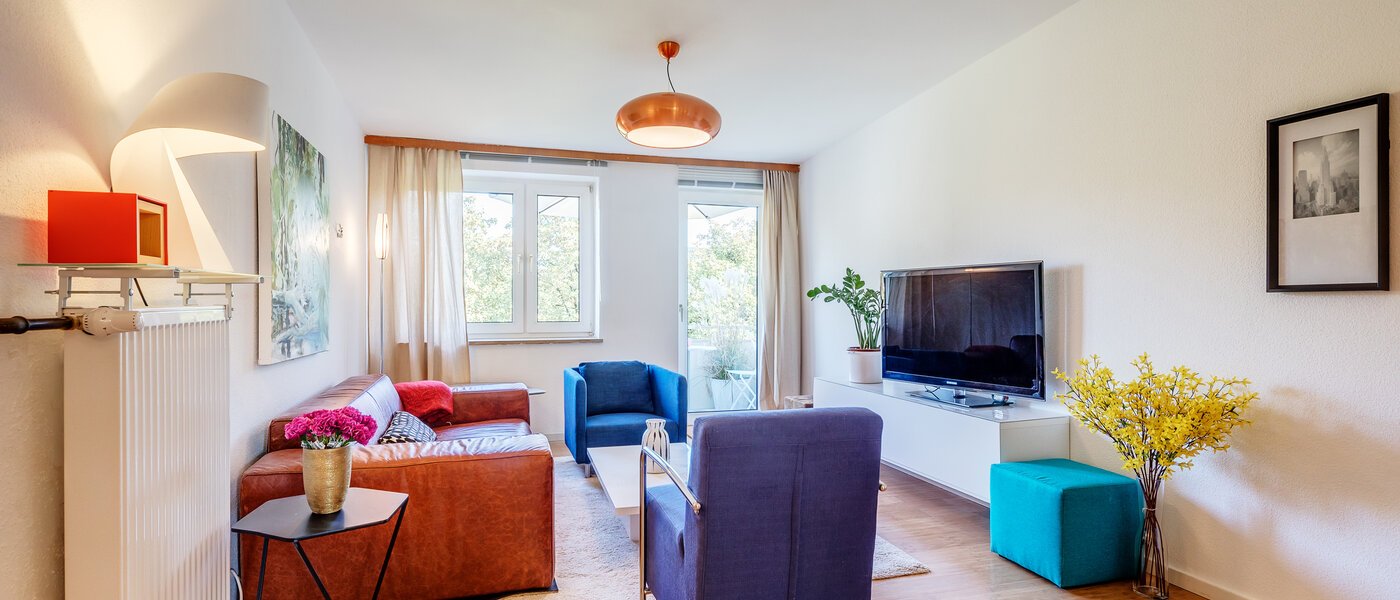 appartement München Parkstadt Bogenhausen 01 pièce à vivre 11256