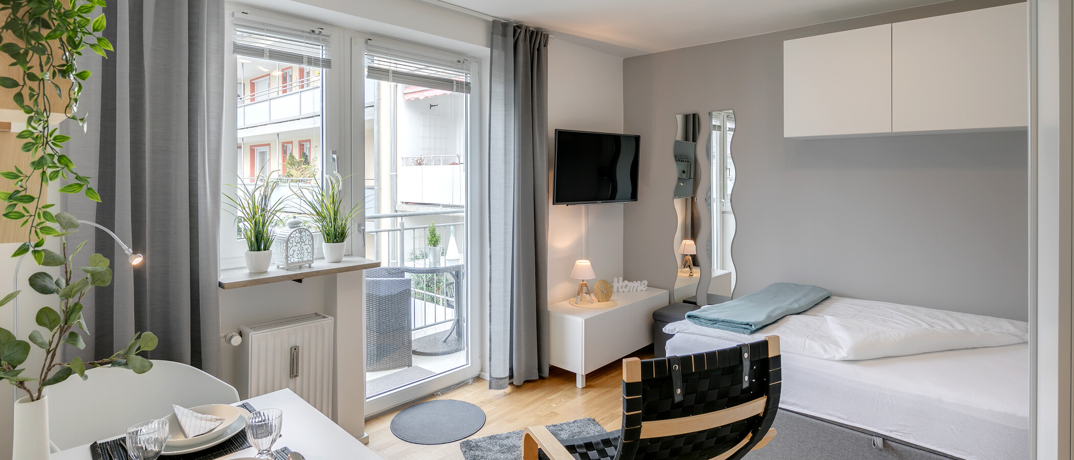 appartement München Neuhausen 01 pièce à vivre 11266