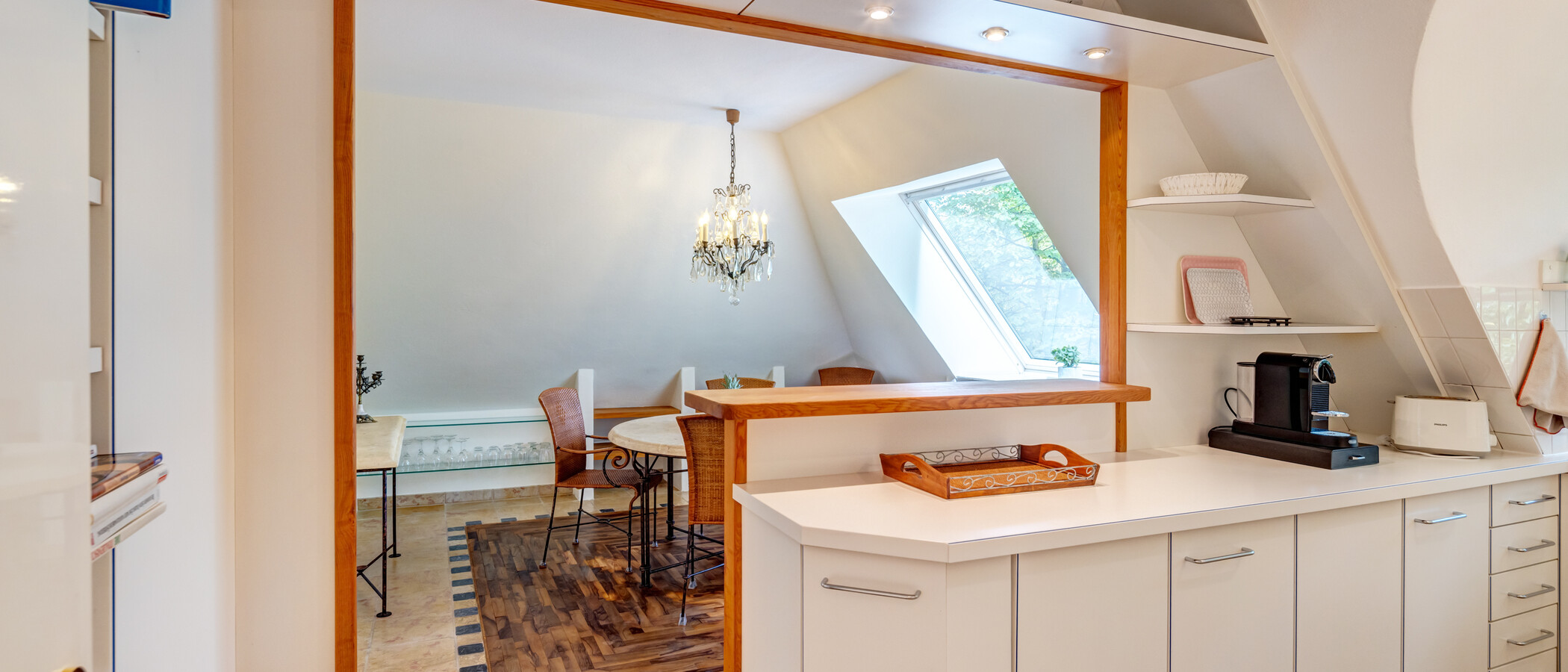 appartement avec terrasse sur le toit München Menterschwaige 02 cuisine 11267