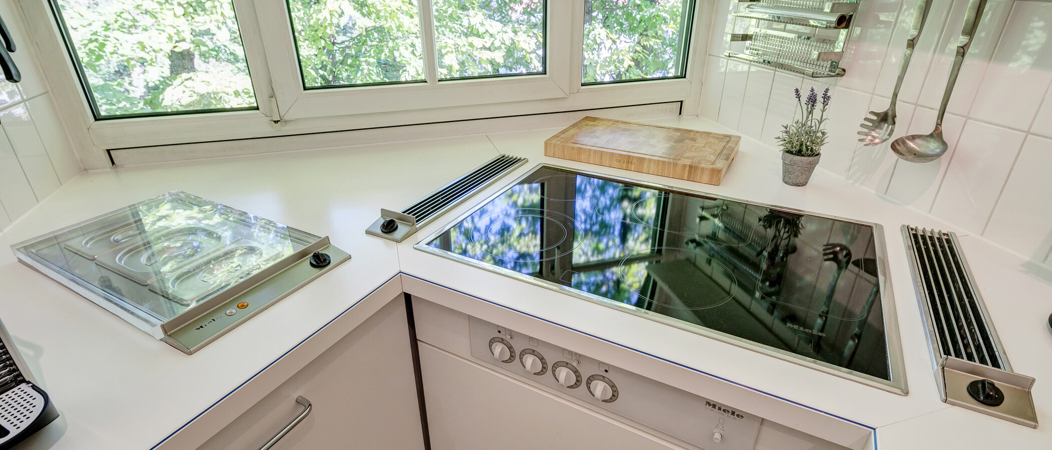 appartement avec terrasse sur le toit München Menterschwaige 03 cuisine 11267